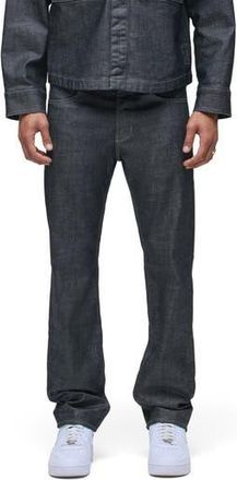 Hudson Wes Classic Straight Leg Jeans in Coated Gunmetal at Nordstrom Rack, Size 29