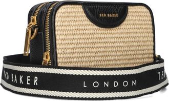 Ted Baker Tassen, Dames, Zwart, ONE Size, Elegante Zwarte Schoudertas Baria