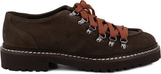 Doucal's Trekking veter schoen - Heren - Veterschoenen - Bruin - 42 1/2 EU - Leer - Schoenen