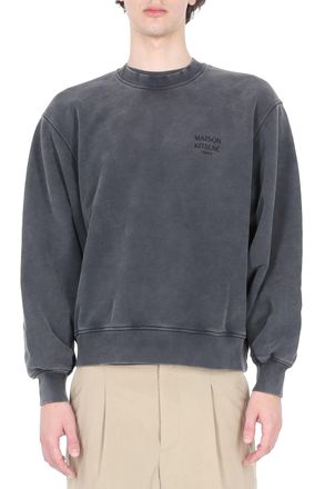 Maison Kitsun&eacute; Maison Kitsun&eacute; Paris Faded Cotton Sweatshirt