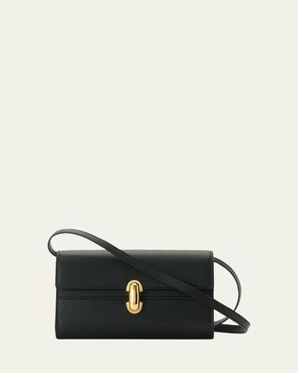Savette Symmetry Mini Leather Crossbody Bag