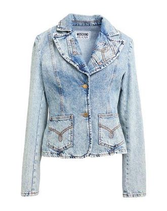 Moschino COATS & JACKETS - Denim outerwear on YOOX.COM