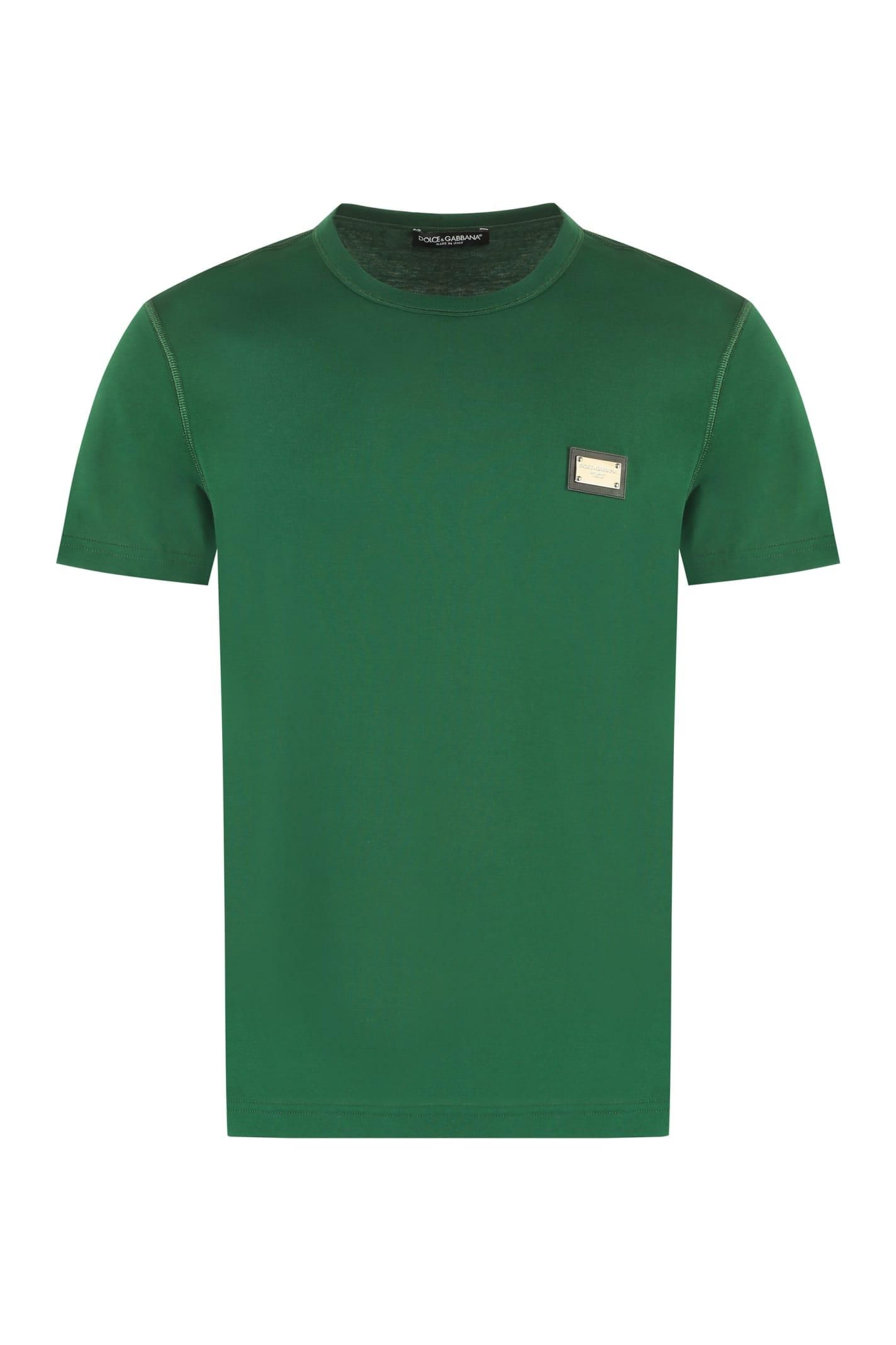 Tシャツ オリーブグリーン & GABBANA DOLCE