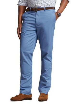 Polo Ralph Lauren Big & Tall Stretch Chino Pants in Nimes Blue at Nordstrom, Size 4632