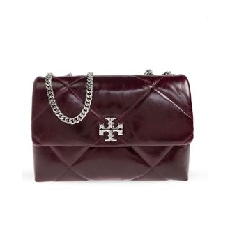 Tory Burch Tory Burch, Shoulder Bags, female, Red, Size: ONE SIZE Shoulder bag Kira Diamond