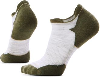 Smartwool Mens Run Targeted Cushion Low Ankle Socks Gray XL