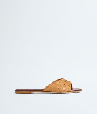 Bottega Veneta Livia Flat Mule - Beige - Woman - 3