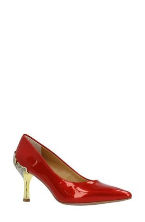 J. Rene&eacute; Tacy Pointed Toe Pump in Red at Nordstrom, Size 11