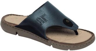 Lobo Solo Womens 1881 Thong Sandal In Black