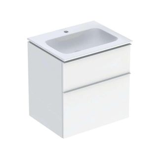 Keramag Keramag - Geberit Icon Set Mueble Lavabo Con Mueble Bajo Lavabo, 2 Cajones