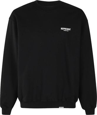 Represent Club Trui - Heren - Sweatshirts - Zwart - S - Katoen - Hoodies & sweatvesten