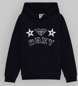 Roxy Surf Feeling Brushed Kids Hoodie grijs