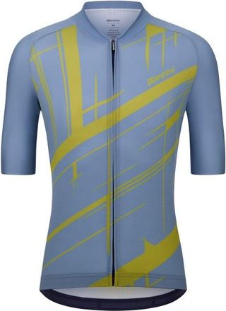 Santini Sketch S/S Jersey Velotrikot f&uuml;r Herren | blau