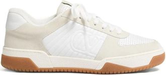 Valentino Garavani White Lace Up Sneakers