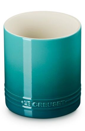 LE CREUSET Signature Stoneware Utensil Crock in Riviera at Nordstrom