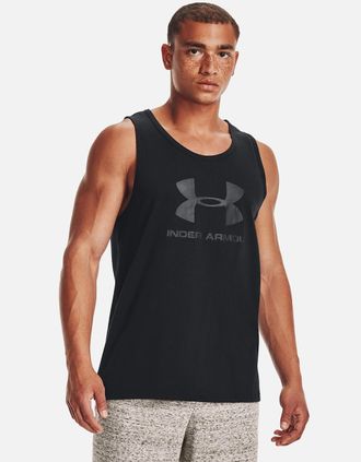 Under Armour Mens Under Armour Tank Top - Black - Size: 36