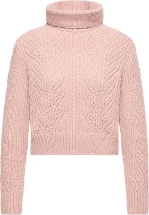 Moncler Moncler Alpaca Blend Turtleneck Sweater, Women, Pink, Size: Xl