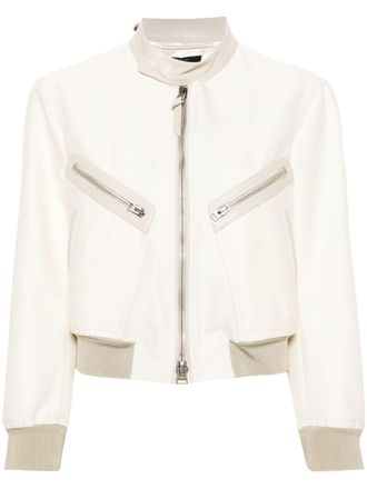 Tom Ford Giacca con rifinitura a contrasto - Toni neutri