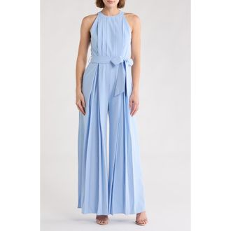 Area Stars Ronson Halter Jumpsuit in Light Blue at Nordstrom Rack, Size X-Small