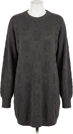 Z Supply Almina Mini Sweater Dress In Grey