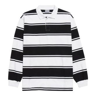 Balenciaga Polo de Manga Larga - Tops - Hombre - Negro - M