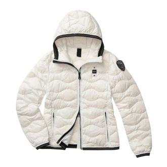 Blauer Dames, Jassen, Wit, Maat: 2XL Polyamide