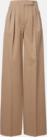Max Mara Pantaloni a gamba larga Quorum in lana vergine