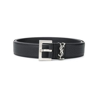 Saint Laurent Mens Nero Belts