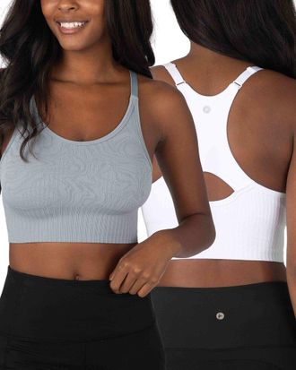 Yogalicious Yogalicious 2Pk Seamless Noah Bra Top