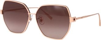 Chopard Stijlvolle zonnebril voor zonnige dagen - Dames - Zonnebrillen - Geel - 59 MM - Accessoires