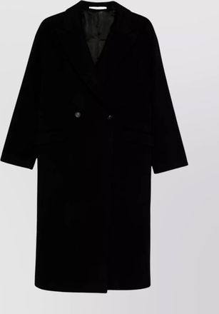 Tagliatore double-breasted wool coat long sleeves
