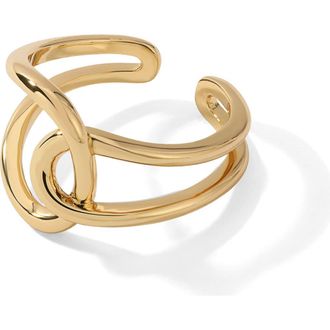 Miranda Frye Celine Open Ring in Gold at Nordstrom, Size Medium