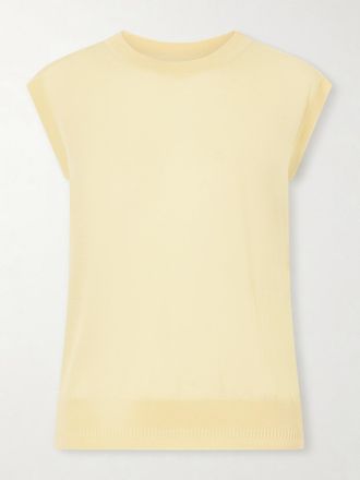Another Tomorrow Top In Lana - Giallo