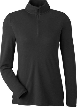 Devon & Jones Womens New Classics Performance Quarter-Zip Pullover