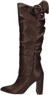 Mexx Veronik Indy - Dames - Laarzen met Hak - Bruin - 38 EU - Polyester - Schoenen