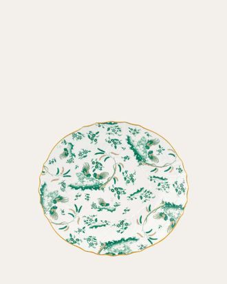 Ginori 1735 Oro di Doccia Large Round Platter, Giada