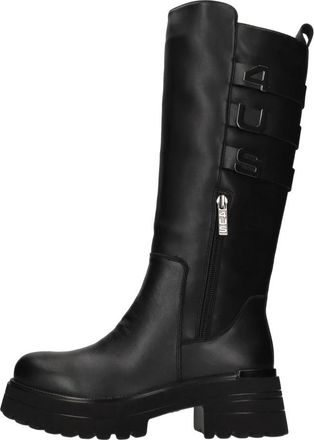 Cesare Paciotti Schoenen, Dames, Zwart, 38 EU, Leer, 4Bv 135 Hoge Laars