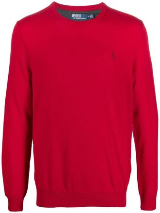 Polo Ralph Lauren Maglione con ricamo Polo Pony - Rosso
