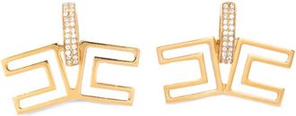 Elisabetta Franchi Logo-detail Earrings