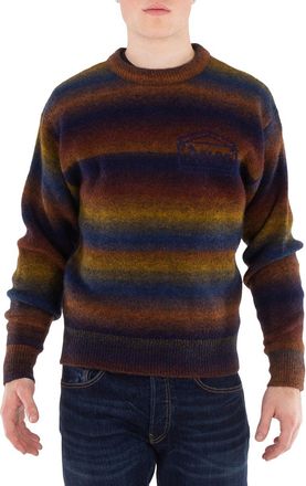 Aries Mens Multi Boucle Space Knit Sweater