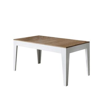 Itamoby Mesa extensible 90x160/220 cm efecto madera roble /fresno blanco