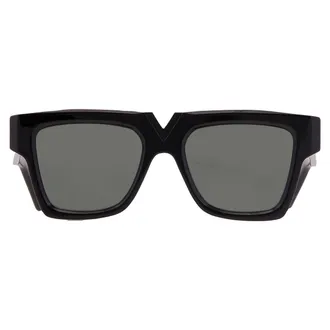Valentino V - GOLD - I Smoke Green Pilot Unisex Sunglasses VLS-162 A 51