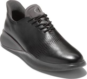 Cole Haan 6.ZeroGrand Laser Wing Oxford in Black /Raven at Nordstrom, Size 11.5