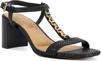 Dune London Josina Ankle Strap Sandal in Black at Nordstrom, Size 8.5Us