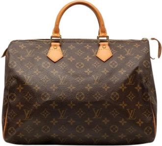 Louis Vuitton Pre-owned Handbags, female, Brown, Size: ONE SIZE Pre-owned The Speedy 35