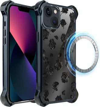 OEM Funda Ibizu Dropguard Ultra Para Iphone 13 Con Magsafe, Color Midnight, Rosa Dream