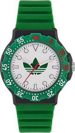 adidas Originals ADIDAS Originals Discoverer Two Unisexs Green Watch AOSY25512 Silicone - One Size