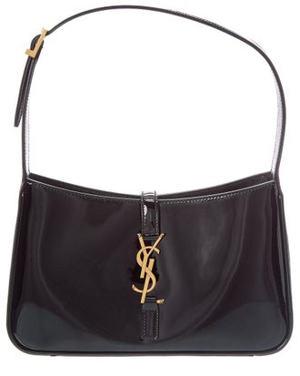 Saint Laurent Le 5 A 7 Patent Hobo Bag