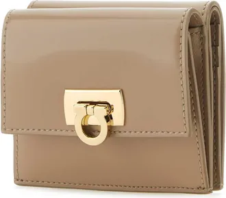Ferragamo Beige Portafogli Wallet