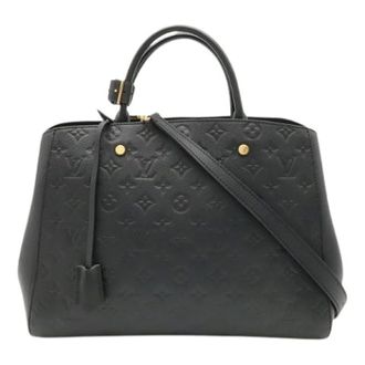 Louis Vuitton Pre-owned Vintage Canvas Handbag - Dames - Pre-owned - Zwart - Maat: ONE Size